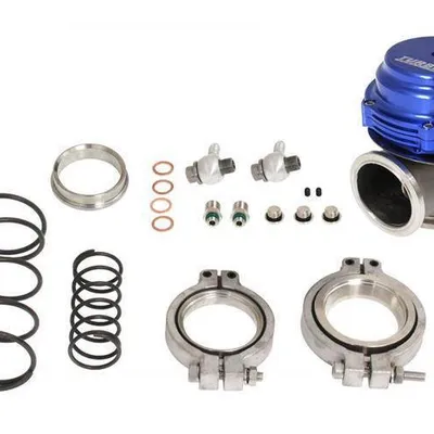 Wastegate zewnętrzny TurboWorks 44mm 1,6 Bar V-Band Blue
