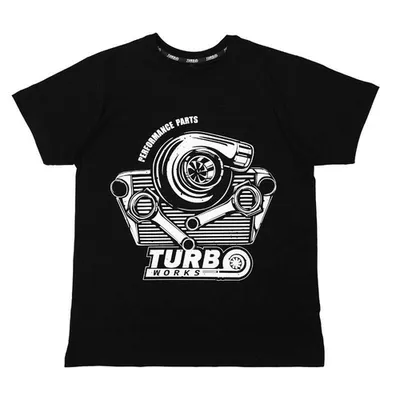 Koszulka T-Shirt TurboWorks Czarna M