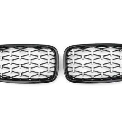 Grill nerki bmw f10 f11 diamant glossy black chrom
