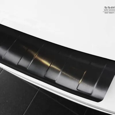 Nakładka na zderzak tylny do AUDI A4 B9 Avant (Czarna)
