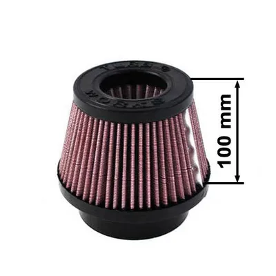 Filtr stożkowy TURBOWORKS H:100mm OTW:80-89mm Purple