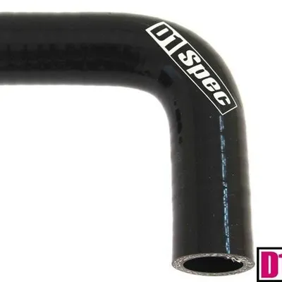 Kolanko 90st D1Spec Black 89mm XL