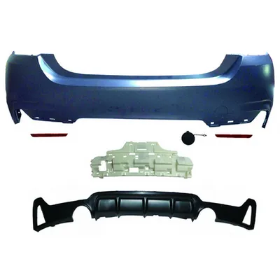 Tylny zderzak sport zestaw z dyfuzorem BMW 4 F32 F33 F36 2013-2021
