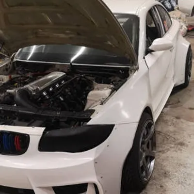 Nakładki na zderzak przedni (p+l) bmw e81, e82, e82 1m