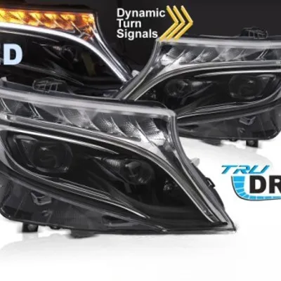 Lampy przednie reflektory diodowe do Mercedes V-Class / Vito W447 2014–2023