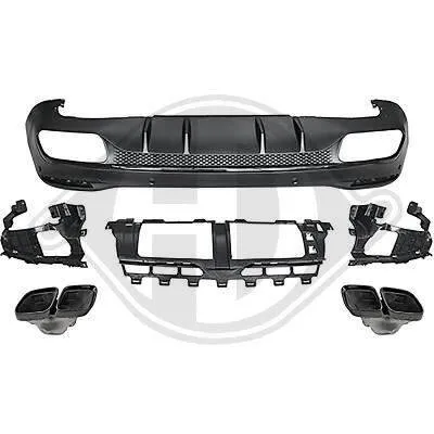 Dyfuzor mercedes w161 x167 look 53 black koncówki