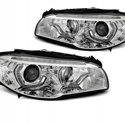 Bmw f10/f11 10-13 ae led chrome seq drl xenon