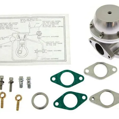 Wastegate zewnętrzny TurboWorks 35mm 0,3 Bar Silver