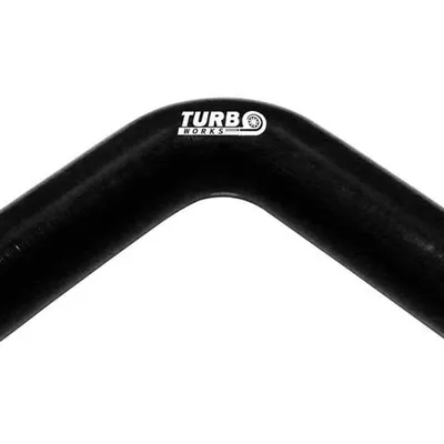 Kolanko 90st TurboWorks Black 102mm XL