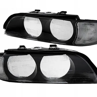Klosze szkła Lampy do BMW E39 H7/H7 DEPO 95-00