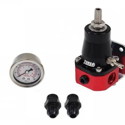 Regulator ciśnienia paliwa TurboWorks AN6 + zegar