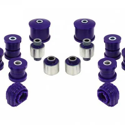 Komplet tulei zawieszenia tylnego TurboWorks - AUDI / SEAT / SKODA / VW - 16szt.