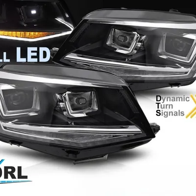 Lampy przednie reflektory FULL LED DRL Dynamic kierunkowskaz VW Caddy SA 2015-2020