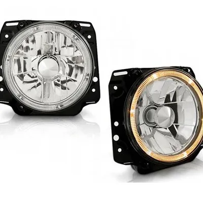 Lampa Vw Golf Ii 2 83-91 Ringi Chrome Zewnętrzne