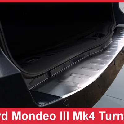 Ford Mondeo 3 Mk4 Kombi Nakładka (listwa) ochronna na zderzak tylny
