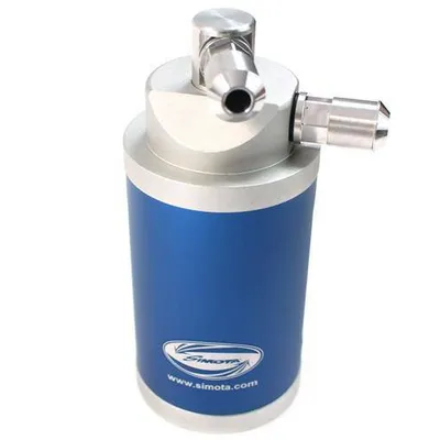 Oil catch tank 0.9L 18mm / 25mm Simota PRO Blue