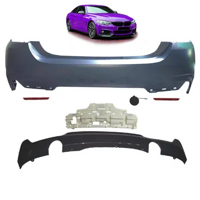 Tylny zderzak sport zestaw z dyfuzorem BMW 4 F32 F33 F36 2013-2021