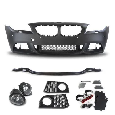 Zderzak przedni m-technik bmw 5 f10 f11 pdc + halo