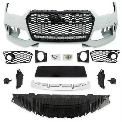 Przedni zderzak sport zestaw z grillem AUDI A7 Facelift 2015-2017