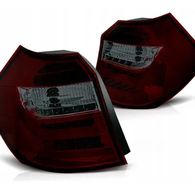 Lampy diodowe bmw e87/e81 07-11 red smoke led bar