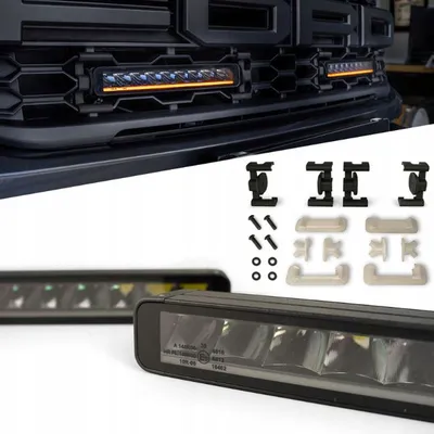 LED BAR Zestaw lamp oświetlenie LED w grill do FORD RANGER IV 2022-