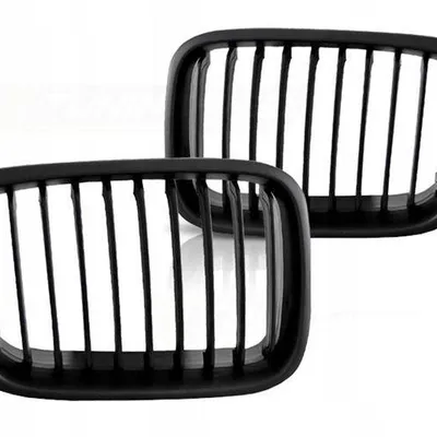 Grill przedni atrapa BMW E46 05.98-08.01 BLACK MAT