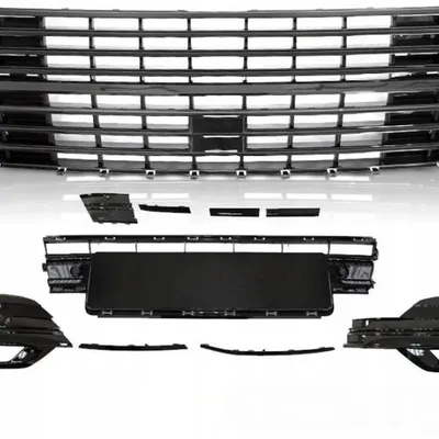 Grill atrapa body kit sport black do VW T6.1 2020-