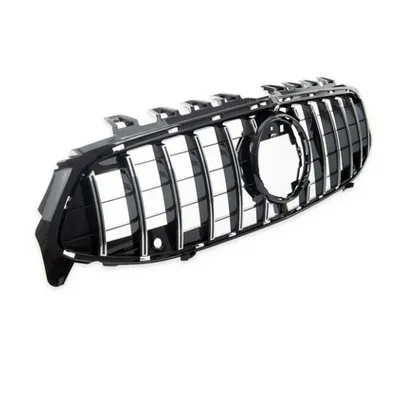 Grill sportowy GT Chrome & Black z PDC+Camera MERCEDES CLA C118 X118 2019-obecnie