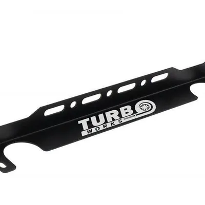 Uchwyt montażowy chłodnicy oleju TurboWorks 248mm Czarny