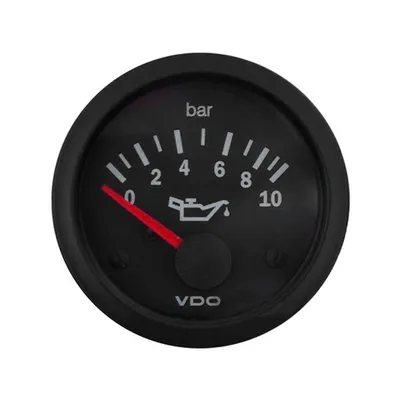 Zegar VDO 52mm - Oil pressure 10 Bar 12V