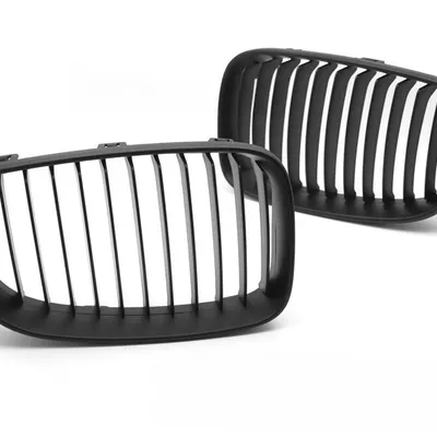 Grill BMW E81 / E82 / E87 LCI / E88 2007–2013 Matt Black – Atrapa Nerki
