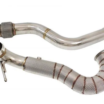 Downpipe Mercedes Benz A45 AMG 14-16 CLA45 14-15 Heat Shield