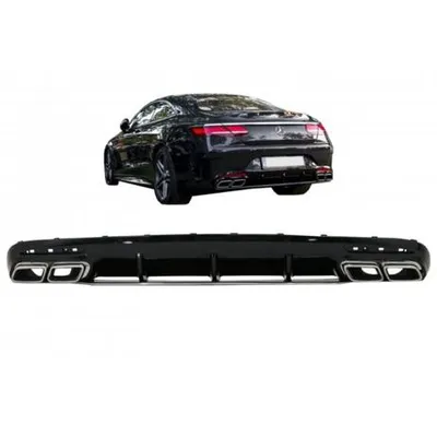 Dyfuzor z końcówkami mercedes c217 coupe 14-17 s63