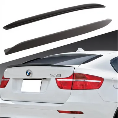 Lotka Lip Spoiler Black Set BMW X6 E71 E72 2007-2014
