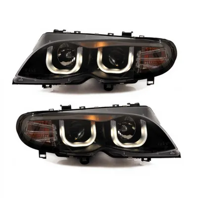Zestaw Lamp Halogenowych Black  BMW 3 (E46) Sedan Touring Facelift 2001-2005
