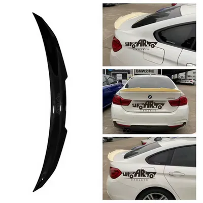 Lotka Lip Spoiler Gloss Black BMW 4 F36 2014-2020