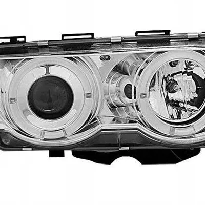 Reflektory przednie BMW E38 CHROM RINGI