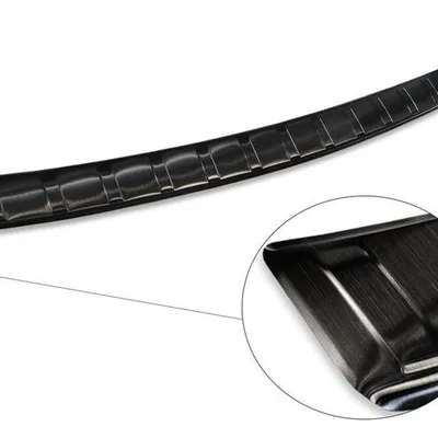 Nakładka na zderzak tylny do Volkswagen Caddy 4 (Czarna)