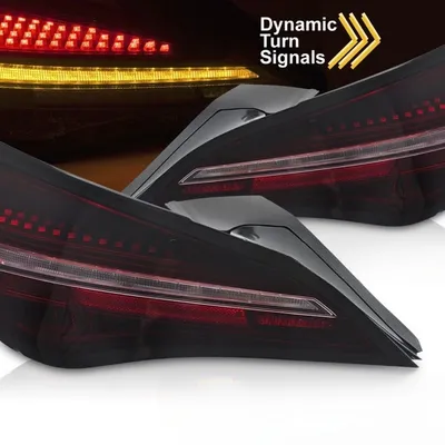 Lampy Tylne LED Diodowe do Mercedes CLA C117 13-16 black red