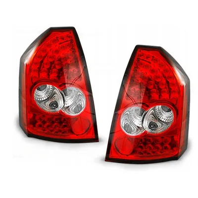 Lampy Diody Chrysler 300c Sedan 04- Red White Led
