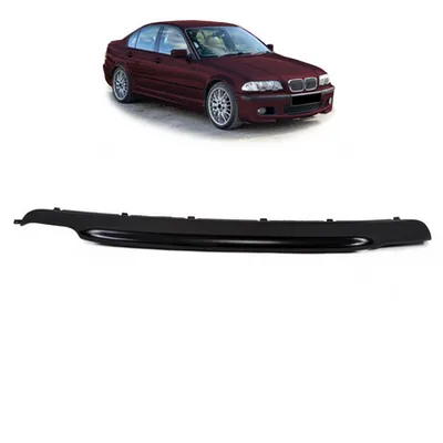 Tylny dyfuzor Matt Black BMW 3 E46 1997-2005