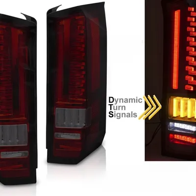 Tylne lampy LED Red Smoke SEQ VW Crafter / MAN TGE 2017–