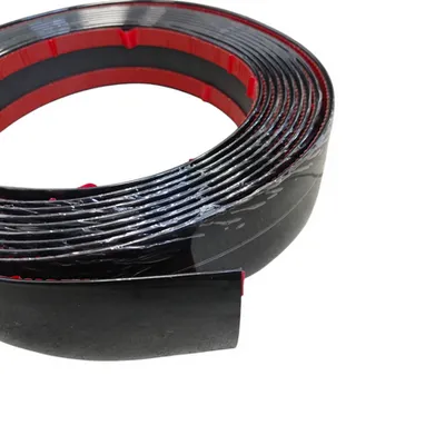 Listwa CZARNY połysk 50mm x 5M z taśmą samoprzylepną