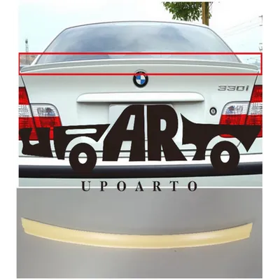 Lotka Lip Spoiler Gloss Black BMW 3 E46 1997-2005