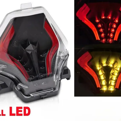 Lampa tylna LED BLACK do Yamaha YZF-R25 / YZF-R3 / MT-07 / FZ-07 2014–2019