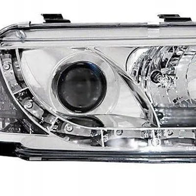 Lampy przednie reflektory A3 8L CHROM SOCZEWKI LED