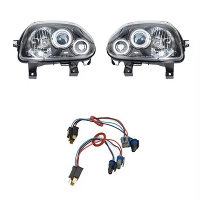 Zestaw Lamp Halogenowych Black RENAULT CLIO II 1998-2001