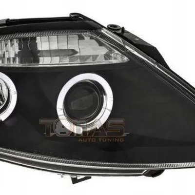 Reflektory lampy przednie Citroen C3 ringi soczewk