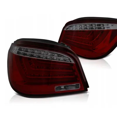 Lampy Diodowe Bmw E60 Lci 07-10 Red Smoke Led Bar