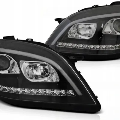 Lampy Mercedes W164 Ml M-klasa 05-07 Black Led Seq